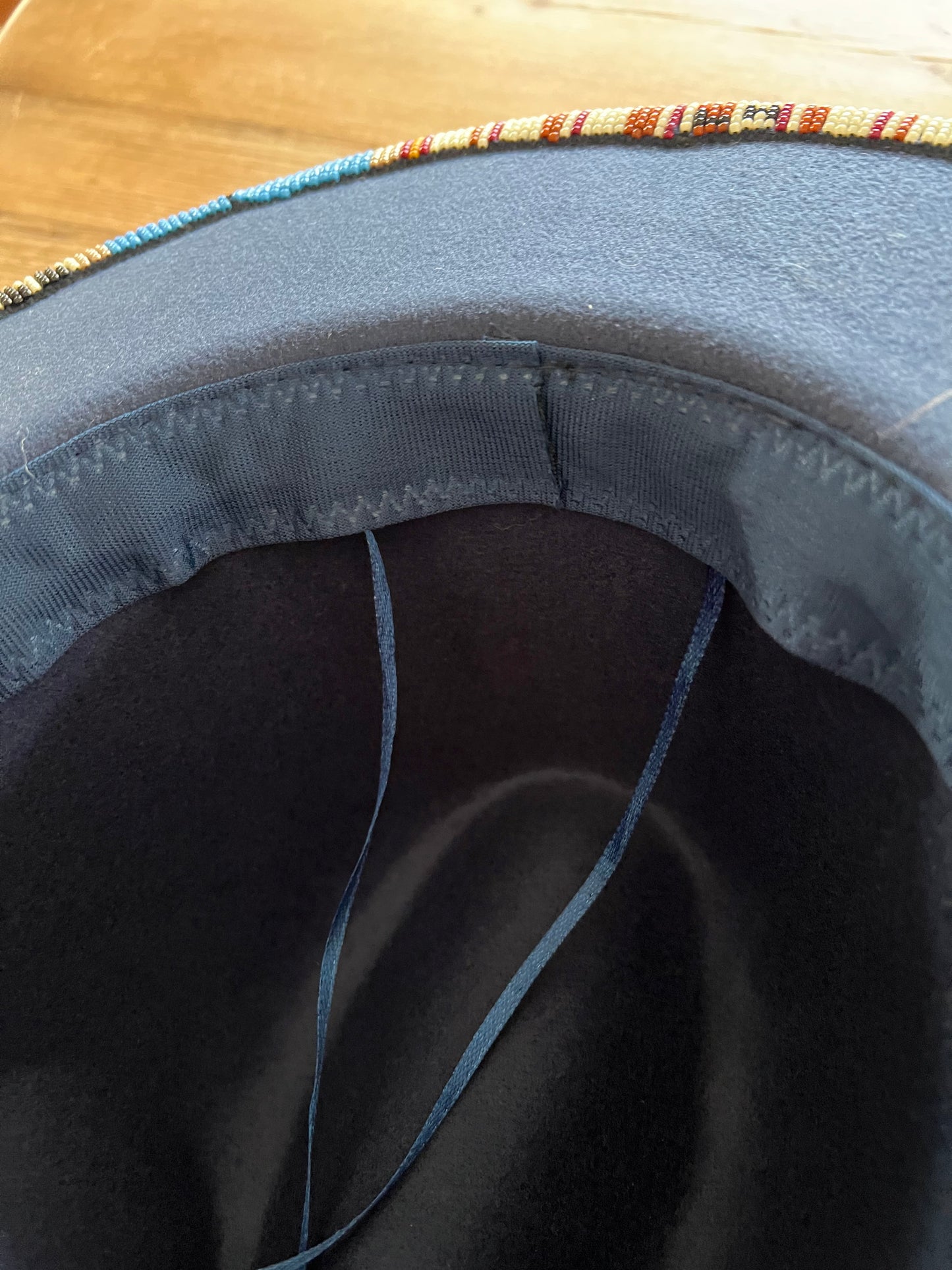 Dark Blue Maya Fedora