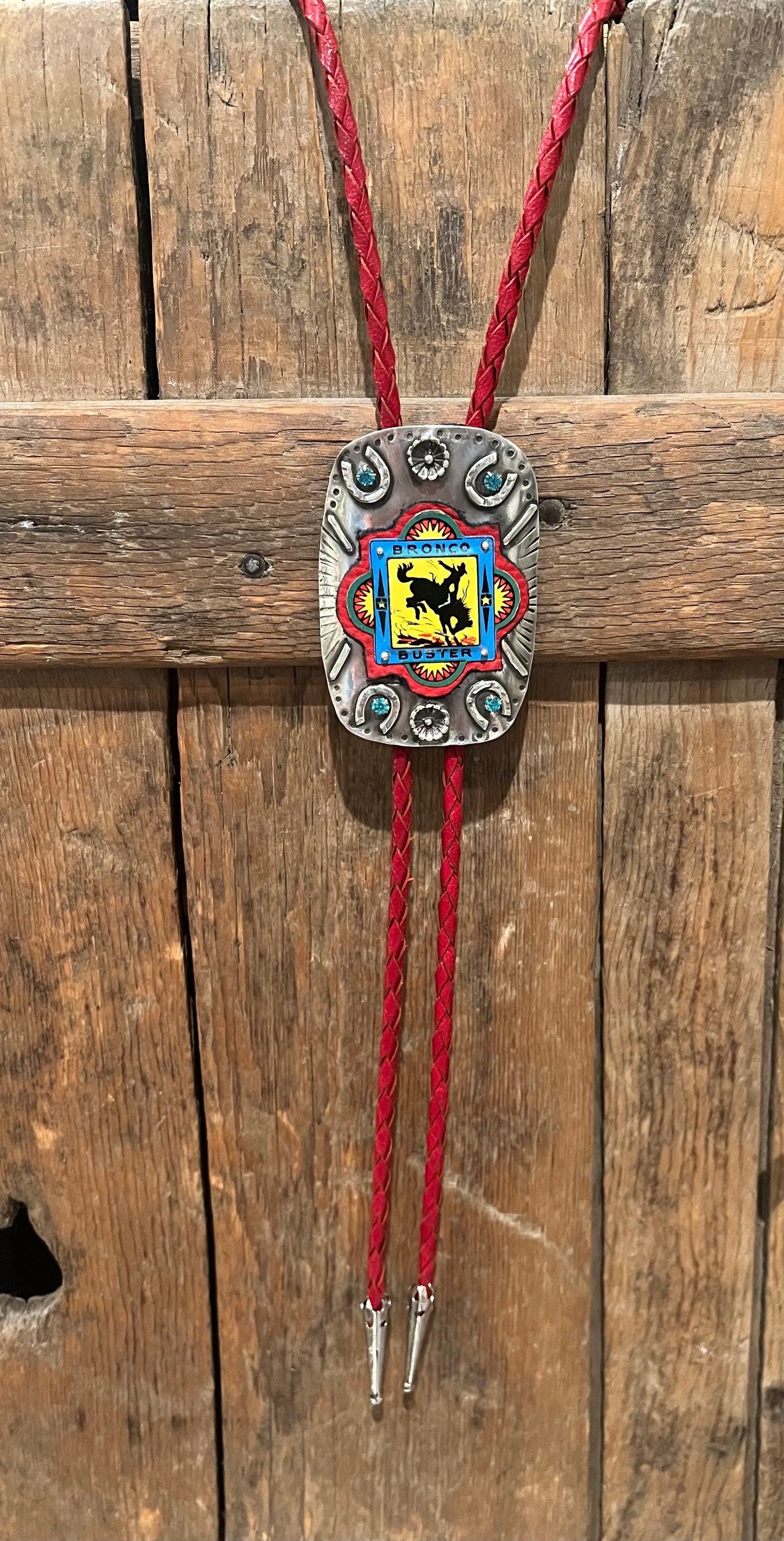 Bronco Buster Bolo Tie