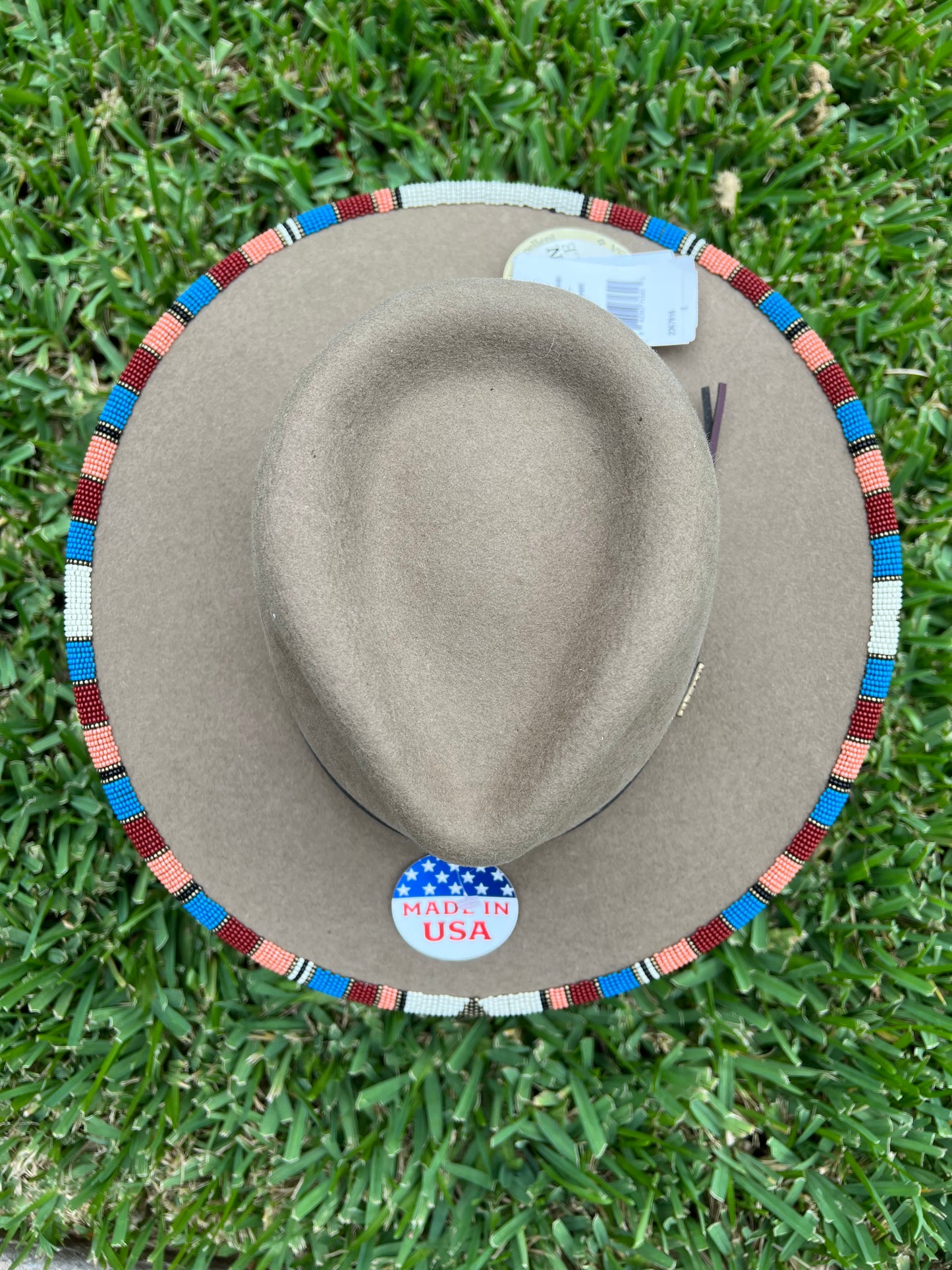 Stetson crushable beaded hat
