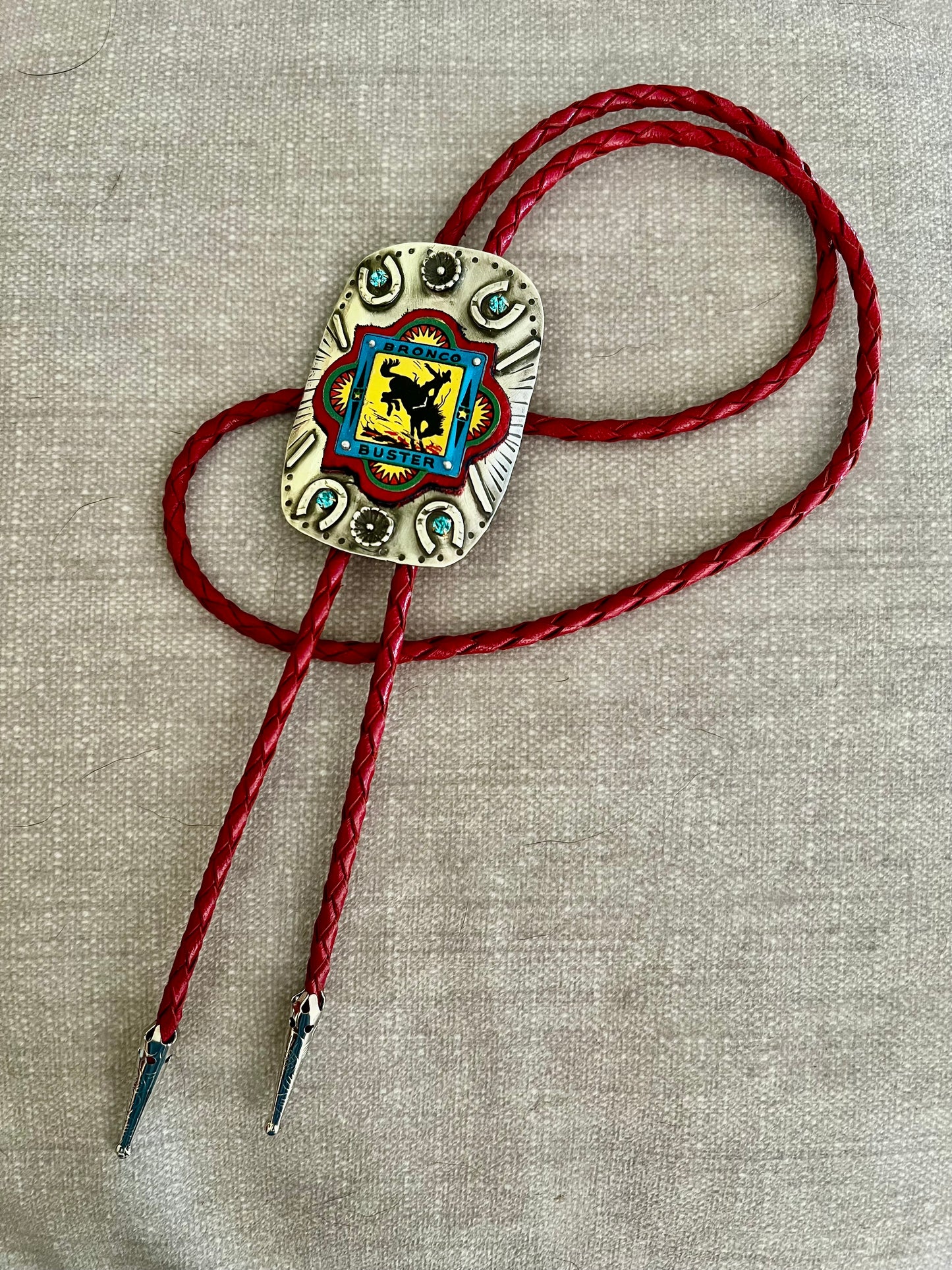 Bronco Buster Bolo Tie