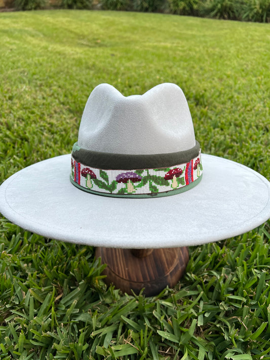 Mushroom hat band