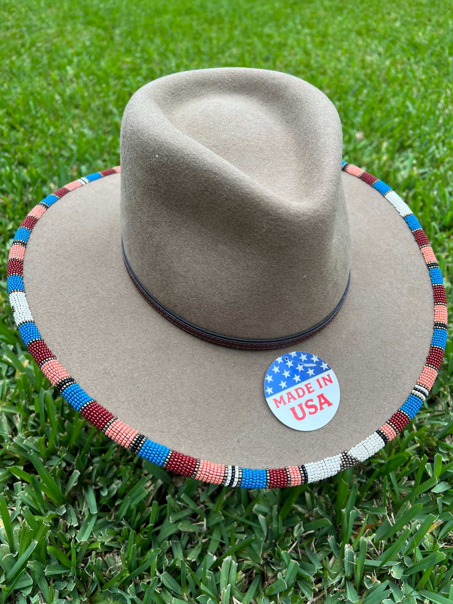 Stetson crushable beaded hat