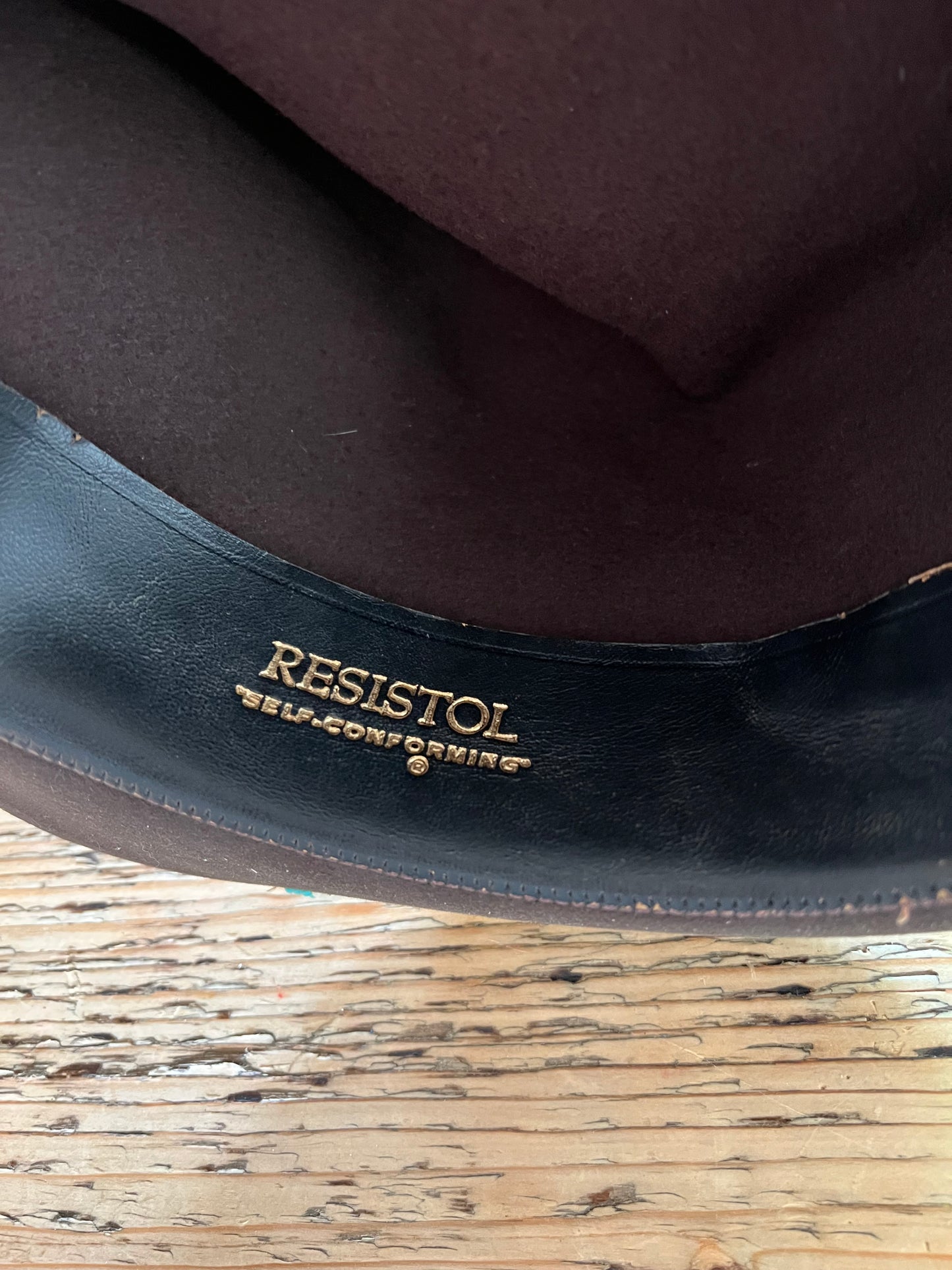 Vintage beaded fedora